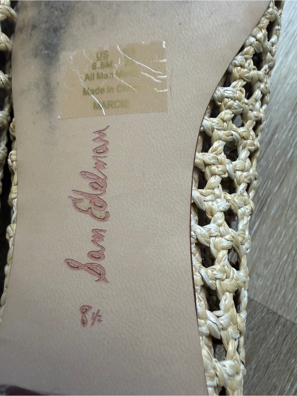 EUC Sam Edelman Marcie Mary Jane Ballet Flats 8.5 - Picture 6 of 7